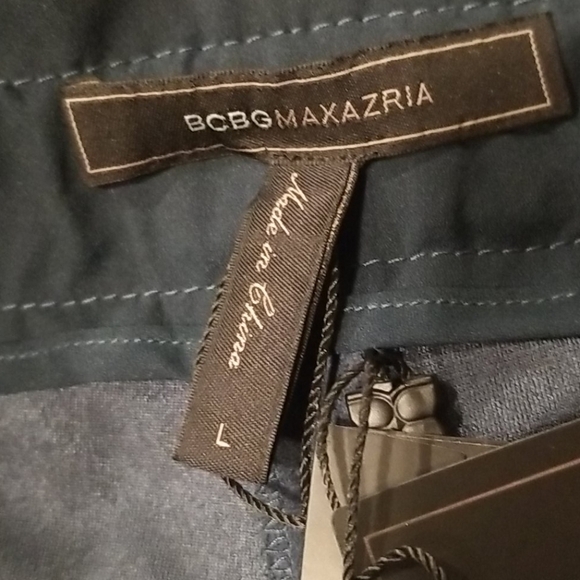 💕BCBGMAXAZRIA💕 Symon Faux Suede Shorts ~ Teal - Picture 12 of 14